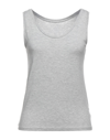 Majestic Tank Tops In Grey