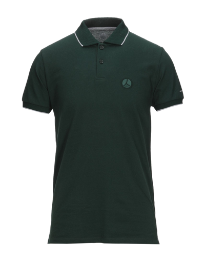 People Of Shibuya Polo Shirts In Green