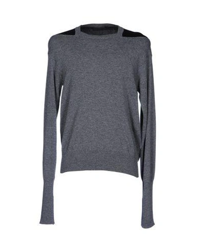 Alexander Mcqueen Sweater In Grey