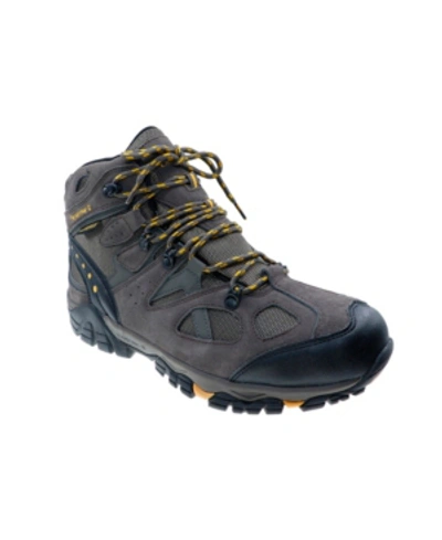 Bearpaw Brock Mens Suede Waterproof Hiking Boots In Taupe