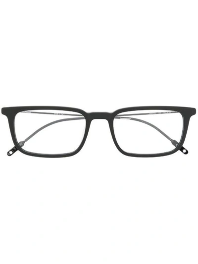 Montblanc Mb0052o Eyewear In Black Black Transpare