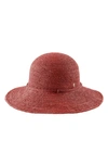 Helen Kaminski Tahani Raffia Hat In Rose