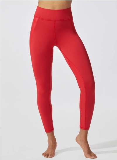 Michi Fire Red Vibe Leggings - Atterley