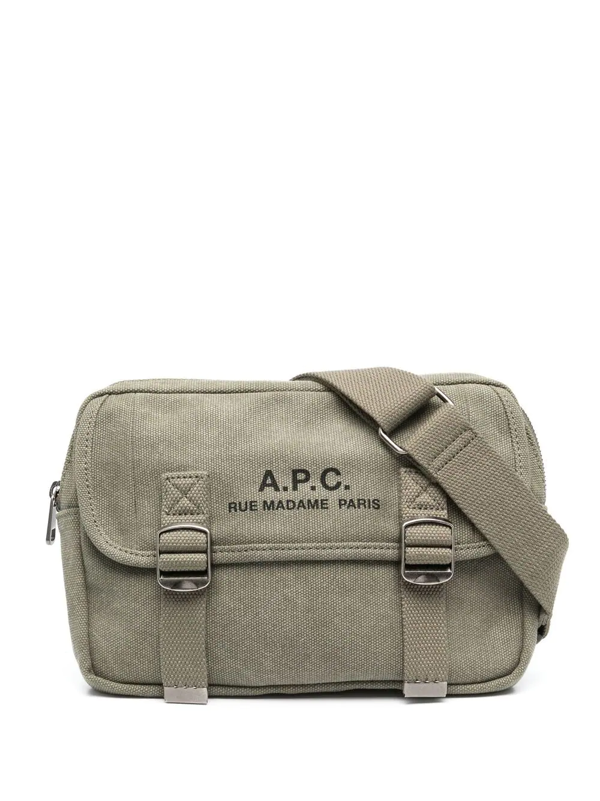 A.p.c. . Recuperation Bum Bag - Kaki In Green | ModeSens