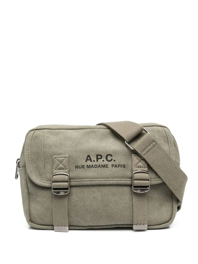 Apc . Recuperation Bum Bag - Kaki In Green
