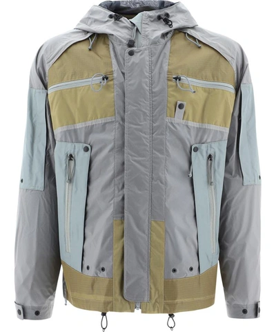 Junya Watanabe Nylon Windbreaker In Grey