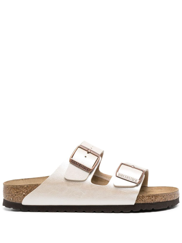 birkenstock big buckle graceful pearl white
