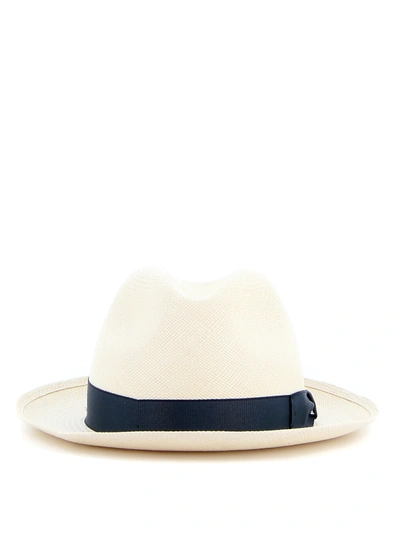 Borsalino Quito Panama Hat In Cream Color