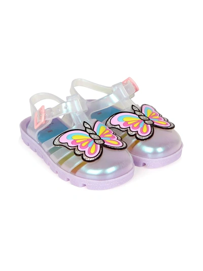 Sophia Webster Mini Kids' Unicorn Jelly Mini Sandals In White