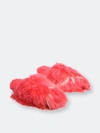 Ariana Bohling Bowie Alpaca Slipper Fuchsia/pink