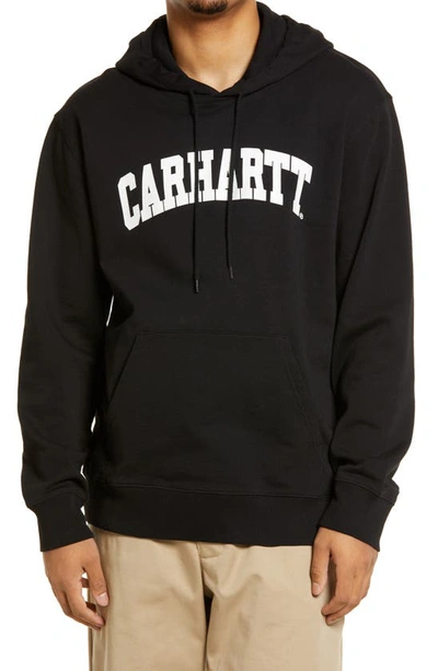 Carhartt University Hoodie In Black / White