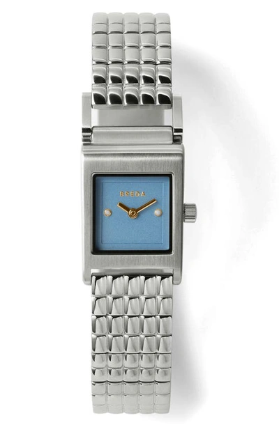 Breda Revel Watch, 18mm In Blue/silver