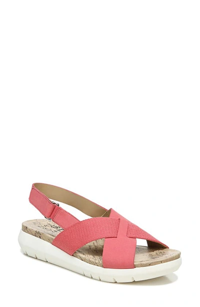 Naturalizer Lilac Sport Sandals Women's Shoes In Coral