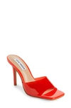 Steve Madden Signal Slide Sandal In Red