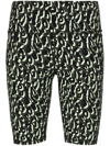 Sweaty Betty Power High Waist Pocket Bike Shorts In Grün