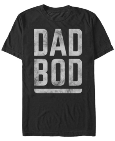 Fifth Sun Men's Dadbod Short Sleeve Crew T-shirt In Charcoal Heather