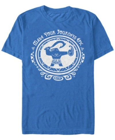 Fifth Sun Men's Lineage Short Sleeve Crew T-shirt In Royal