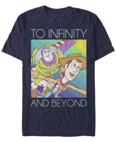 Fifth Sun Men's Infinity Short Sleeve Crew T-shirt In Navy