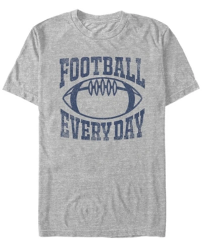 Fifth Sun Men's Football Everyday Short Sleeve Crew T-shirt In Athletic Heather