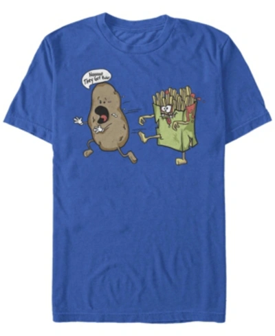 Fifth Sun Men's Bob Short Sleeve Crew T-shirt In Royal