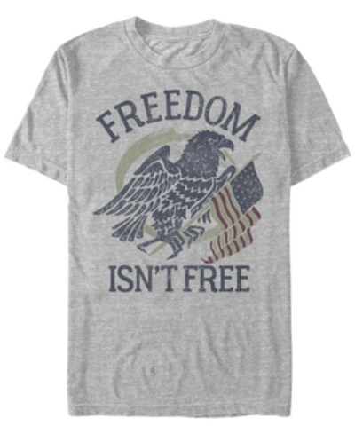 Fifth Sun Men's Freedom Eagles Short Sleeve Crew T-shirt In Athletic Heather