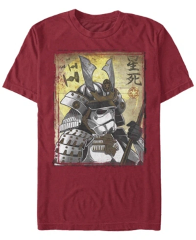 Fifth Sun Men's Samurai Trooper Short Sleeve Crew T-shirt In Cardinal