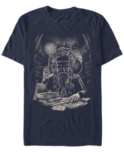 Fifth Sun Men's The Dumbledore Short Sleeve Crew T-shirt In Navy Heather