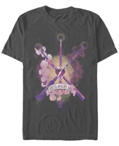 Fifth Sun Men's Together Short Sleeve Crew T-shirt In Charcoal