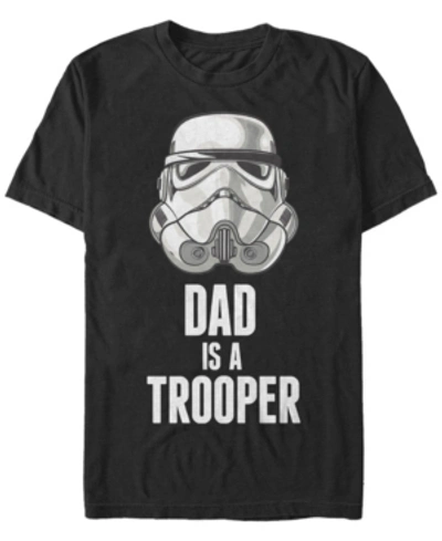 Fifth Sun Men's Grandpa Trooper Short Sleeve Crew T-shirt In Black