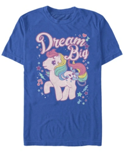 Fifth Sun Men's Dream Big Pony Short Sleeve Crew T-shirt In Royal