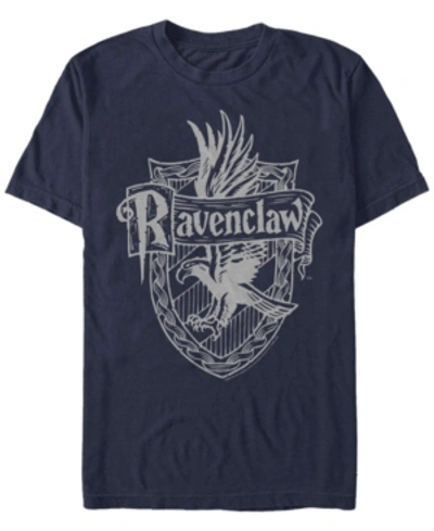 Fifth Sun Men's Ravenclaw Crest Short Sleeve Crew T-shirt In Navy