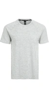 Rhone Reign Tech Short Sleeve T-shirt In Light Gray Heather