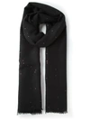 Brunello Cucinelli Sequin Scarf In Black