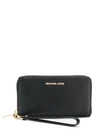 Michael Michael Kors Jet Set Travel Phone Case In Black