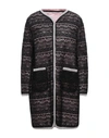 Ermanno Scervino Coats In Black