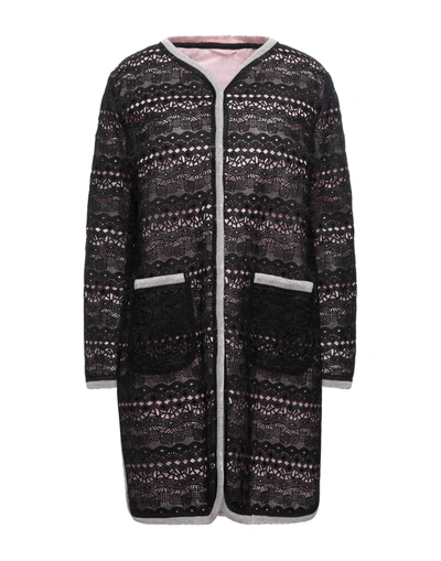 Ermanno Scervino Coats In Black