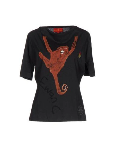 Vivienne Westwood T-shirt In Dark Brown