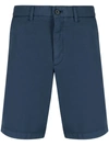 Theory Zaine Patton Slim Fit Shorts In Blue