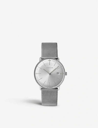 Junghans 027/4002.44 Max Bill Stainless-steel Watch In White