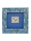 Tizo Mother Of Pearl 3 X 3 Picture Frame In Blue