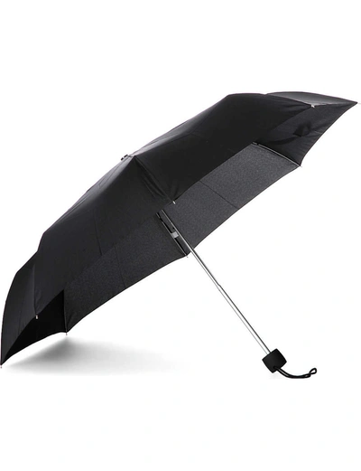 Fulton Mens Black Minilite Compact Umbrella