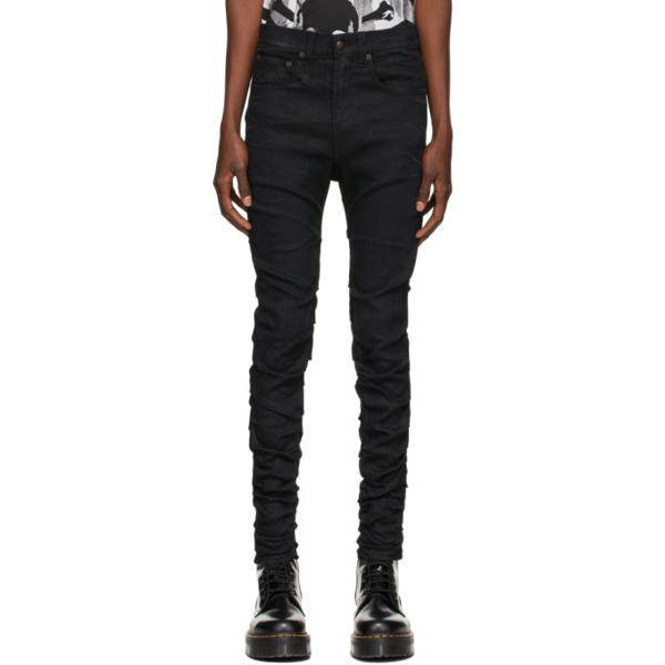 r13 black skinny jeans