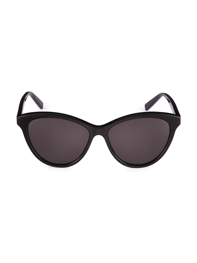 Saint Laurent Classic 57mm Cat Eye Sunglasses In Black