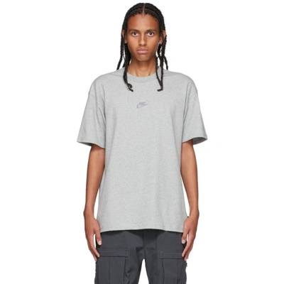 Nike Sportswear Premium Essential Men's T-shirt In Dark Grey Heather