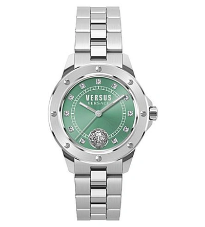 Versus S28010017 South Horizons Stainless Steel And Crystal Watch