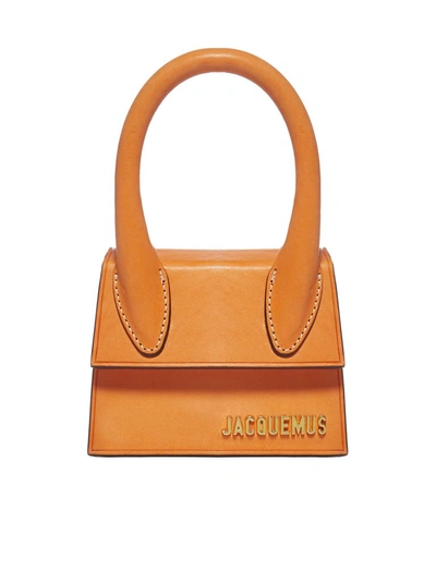 Jacquemus Le Chiquito Mini Shoulder Bag In Orange