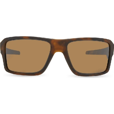 Oakley Oo9380 Double Edge Square-frame Sunglasses In Nero