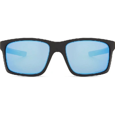 Oakley Oo9264 Mainlink Square-frame Sunglasses In Nero