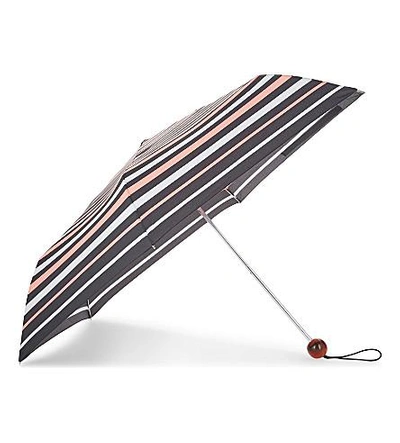 Fulton Striped Umbrella In Neon Stripe