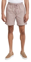 Madewell Everywear Shorts In Vintage Petal